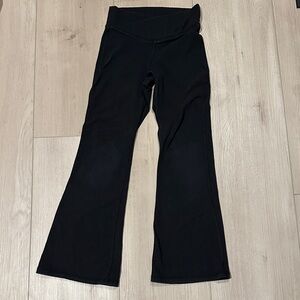 Size 8 (true size 6-7) Black Flared Yoga Pants